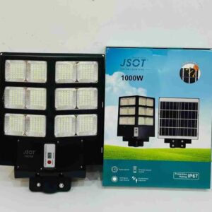 1000W solar street lamp with 35W monocrystalline solar panel and remote control